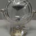 SuLiao Large Brass Hourglass Timer 60 Minutes, Antique Rotating Black Sand Clock, Vintage Reloj De Arena, Metal Sand Watch 60 Min, Unity 1 Hour Glass Sandglass for Gifts, Home, Desk, Office Decor