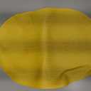 AHHFSMEI Placemats Set of 4 for Dining Table Washable Woven Non-Slip 18x12 inches Placemat Heat-Resistant Durable Table Mats for Dining Table Easy to Clean (Oval Yellow, 4)