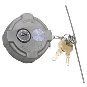 Fokes Locking Diesel Fuel Cap 2 3/8" Compatible with Freightliner M2 Small Semi Box Trucks Fuel Tank, Semi Truck Tank Locking Gas Cap Replace FTA-C-13