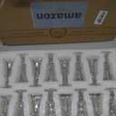 Round 1.3-Oz Cordial Glasses,Sherry Glasses, Clear Heavy Base Shot Glasses set of 48