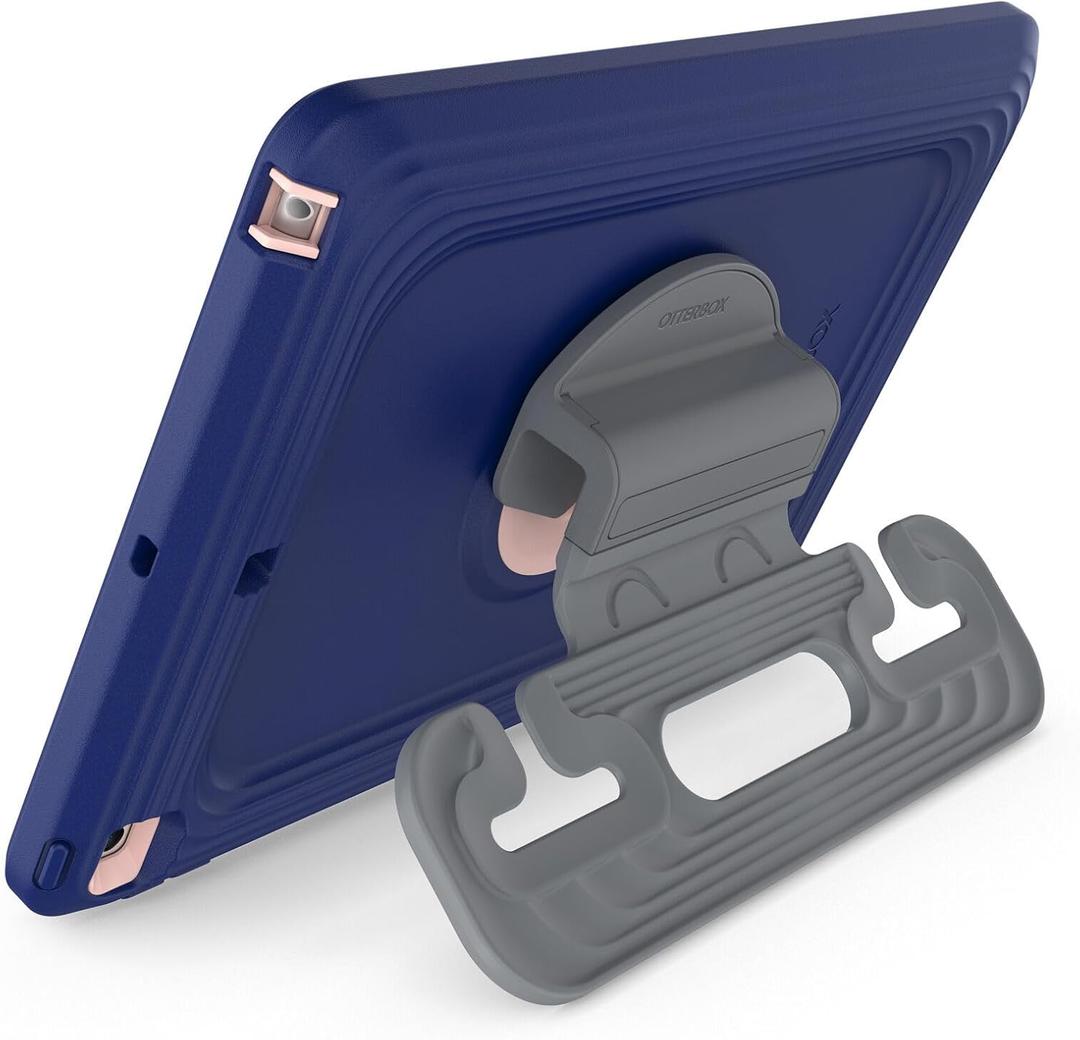OtterBox Kids EasyGrab Case for iPad 7th, 8th, and 9th Gen (10.2" Display - 2019, 2020 & 2021 Versions) with Kickstand Car Mount - Non-Retail Packaging - Space Explorer