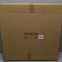 24 Inch Wooden Farmhouse Wall Clock Battery Operated, Silent Large with Rope Accents Rustic Home Decor Non-Ticking Quartz Movement Easy to Read Clock for Living Room, Kitchen, or Bedroom