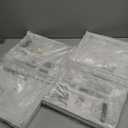 Expandable Stackable Aadjustable Shoe Rack Pantry Shelf for Kitchen Cabinets Counter Shelves Countertop Cupboard Storage Solution,Sturdy Heavy-Duty Metal Construction(2Packs/White/Large)