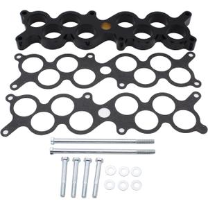 1" Intake Manifold Phenolic Spacer Compatible For Ford Mustang 5.0L GT-40 1987-1993