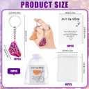 CPEGHDVM 54Pcs Positive Pants Keychain Funny Employee Christmas Gift with Positive Cards Organza Bags Thank You Gift for Staff Employee