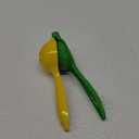 ZESTYMAX 2-in-1 Citrus Squeezer - Efficient Handheld Juicer for Lemon and Lime - Extracts Maximum Juice - User-Friendly Design - Robust and Durable Manual Squeezer (Yellow & Green)
