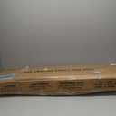 Over The Toilet Storage Cabinet, 3-Tier Freestanding Bamboo Bathroom Organizer with Shelves and Acrylic Door, Space-Saving, White