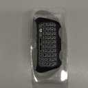 MoKo RGB Backlight Keyboard for PS5 Controller, Bluetooth Wireless Mini Gamepad Chatpad for PlayStation 5 with Upgraded Builtin Speaker & 3.5mm Audio Jack for PS5 Controller Accessories