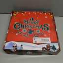 Christmas Cedar Garland for Staircase Real Touch Droopy Bendable Lifelike Faux Xmas Garlands for Decoration Christmas Green Pine Mantle Garland Thanksgiving Table Decorations Outdoor Indoor (60 INCH)