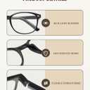 JOLISU 5 Pack Reading Glasses For Women, Blue Light Blocking Computer Reader Spring Hinge Eyeglasses