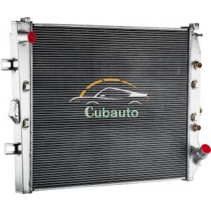 CR13399 Aluminum Radiator for 2011-16 Chevy Silverado 2500 HD 3500 HD Crossflow Radiator for GMC Sierra 2500 3500 HD 6.6L Duramax Diesel.LML 3 Row Radiators