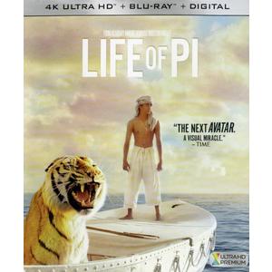 Life Of PI (4K), Format: Blu-ray