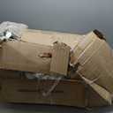 Cozy Bliss Faux Fur Throw Blanket for Couch, Cozy Warm Plush Striped Blanket for Sofa Bedroom Living Room, 50 * 60 Inches Beige