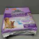Hartz Home Protection Super Absorbent Odor Eliminating Lavender Scented No Leak Dog Pads, 50 count