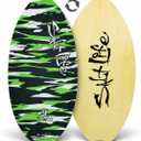 SALT LIFE Wooden Skimboard with EVA Traction Pad, 39 or 41 Inch