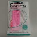 Silicone Remote Case, Lightweight Anti Slip Shockproof with Lanyard - Compatible with Toshiba/Insignia Firetv Omni or 4-Series TV (Pink Glow)