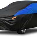 GUNHYI SUV Car Cover for Automobiles All Weather Waterproof, Universal Fit Ford Edge/Bronco, Chevrolet Equinox, Mazda CX-5, Hyundai Tucson, Volkswagen Tiguan, Volvo XC60 etc.