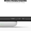 Wallet for Samsung Galaxy S25 Plus Case with Card Holder Dual Layer Military Grade Protective Shockproof Hidden Card Slot Slim Fit Phone Cover - Black