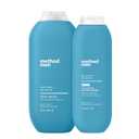 Method 2-in-1 Shampoo and Conditioner (18oz) and Body Wash (18oz) Gift Set, Glacier + Granite