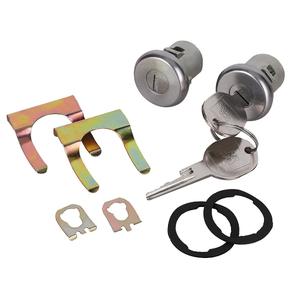 C10 Door Lock Cylinder for Chevy C10 C20 C30 Blazer K10 K5 Silverado GMC Sierra 1500 2500 3500 Jimmy Suburban Savana Buick Regal Lesabre Skylark Apollo Pontiac Truck Van Door Locks Cylinder Kit w/Keys