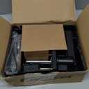 Kwikset Casey Interior Privacy Door Handle with Lock, Door Lever For Bathroom and Bedroom, Matte Black Reversible Keyless Turn Lock, with Microban Protection (1 Pack)