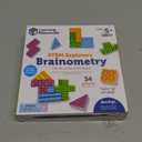 Learning Resources STEM Explorers Brainometry - 3d Puzzle, Brain Games, Brainteaser, Building Logic Toys, Gifts For Boys and Girls, Fine Motor Skills , Pattern Blocks, Math Manipulatives, Single