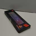 Redragon Mechanical Gaming Keyboard Wired, 11 Programmable Backlit Modes, Hot-Swappable Red Switch, Anti-Ghosting, Double-Shot PBT Keycaps, Light Up Keyboard for PC Mac (Black)