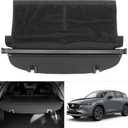 Extra Storage Net Cargo Cover for Mazda CX5 2017-2023 2024 2025 Accessories Retractable Trunk Cover for Mazda CX-5 Security Shield Shade Cover No Gap