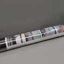 One-Way Window Privacy Film with Tools,Black-Silver 31.49"x78.7"