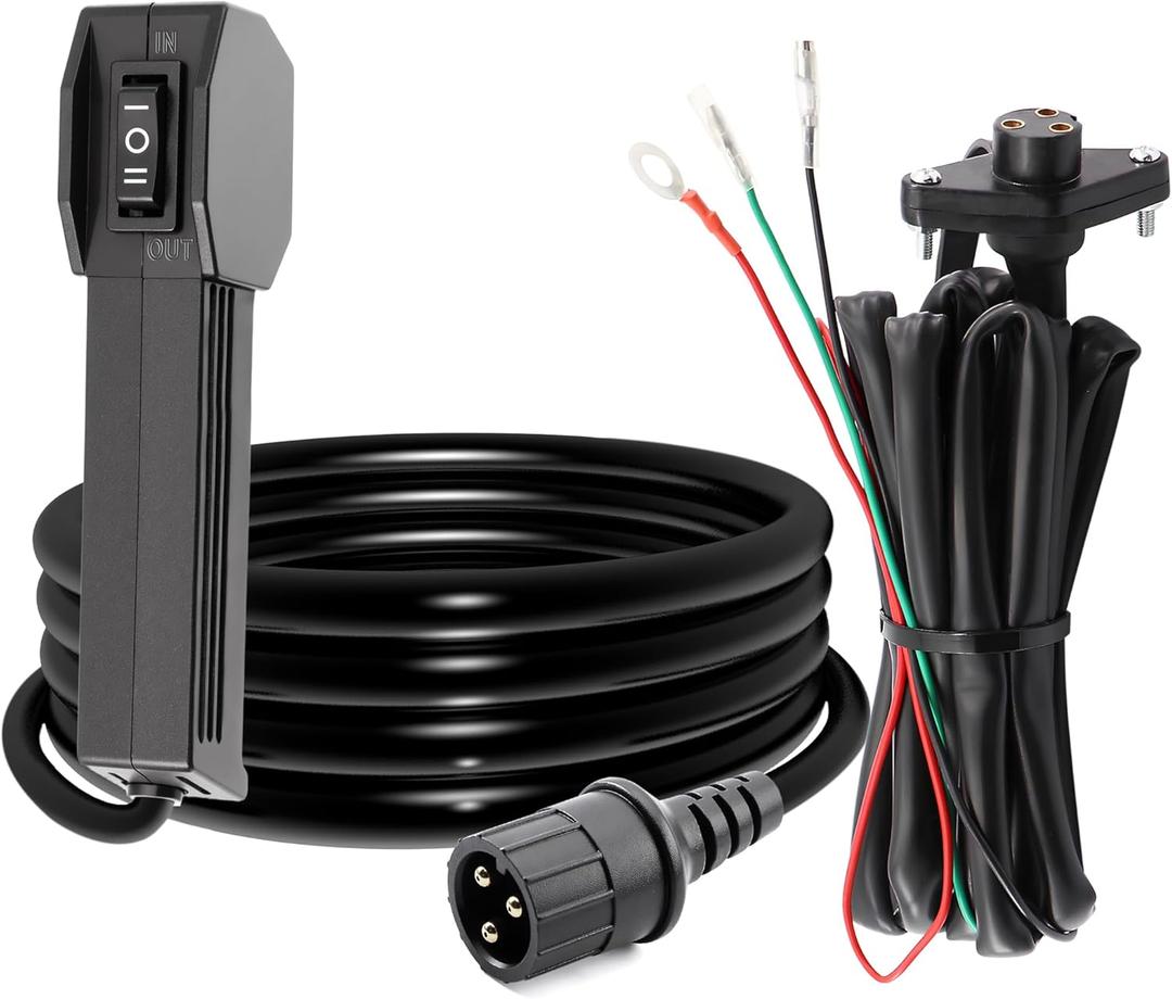 12V Winch Corded Manual Hand Remote Control Kits for ATV UTV Winch
