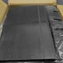 83“ Portable Closet Wardrobe, 7 Hanging Rods 10 Shelves & Cover, Black, 83"W x 18"D x 66"H