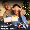 DRAGON RIOT Steak Knives Set of 4 Serrated Edge Steak Knife Set Japanese Stainless Steel Dinner Knife Diswasher Safe Steak Knives with Box