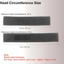 Noise Reduction Ear Muffs, Sound Proof Ear Protection, Earmuffs for Sleeping Noise Cancelling (26in band (22in &lt; Head circumference &lt; 24in), Sponge Pad)