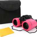 Kids Binoculars Shock Proof Toy Binoculars Set for Age 3-12 Years Old Boys Girls Bird Watching Educational Learning Hunting Hiking Birthday Presents