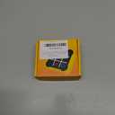 Tic-Tac-Toe Bolt Game, 4-in-1 Handheld Puzzle Games Console, Electronic Tic-Tac-Toe Game for Educational and Memory Growth, Portable Travel Games for Car Ride, Board Games for Kids and Adults (Yellow)