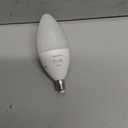 Philips Hue Smart 40W B39 Candle-Shaped LED Bulb - Soft Warm White Light - 2 Pack - 450LM - E12 - Indoor - Control with Hue App - Works with Alexa, Google Assistant and Apple Homekit