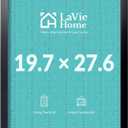 LaVie Home 19.7x27.6 Picture Frame Black, Puzzles Frame for Wall Decoration, Classic Black Minimalist Style Suitable for Decorating Houses, Offices, Hotels, Puzzles Posters Photos or Artwork1 Pack