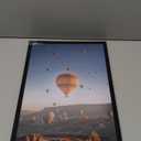 11x16 Picture Frame Black for Wall Hanging, Wall Mounting Horizontally or Vertically, 11 x 16 Wall Gallery Poster Photo Frame with Shatter Resistant Plexiglass, Black