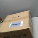 20" Boho Ceiling Fan with Light, Coastal Fandelier Ceiling Fans with Lights and Remote Control,Caged Wood Beaded Flush Mount with 6 Speeds for Living Room Bedroom Nursery