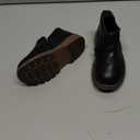 Zoolar Boys Girls High Top Combat Ankle Boots Kids Waterproof PU Leather Fall Boots Winter Warm Snow Outdoor Hiking Shoes Toddler Non Slip Texture Soft Durable Walking Boot 27