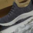 Skechers Men's Go Walk Flex Sneaker (8, Gray/Lime)