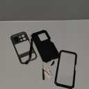 Lunivop for Motorola Moto G 2025 Case Metal Heavy Duty Phone Case Built-in Screen Protection Full Body Protective Dust Proof Military - Grade Rugged (for Moto G 5G 2025 XT2513 6.7 Inch) Black