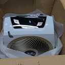 Vornado AVH10 (2025) Space Heater for Home, Fan Only Option, Digital Display with Adjustable Thermostat, Advanced Safety Features, Auto Climate Control, Whole Room Electric Heater for Indoors, White