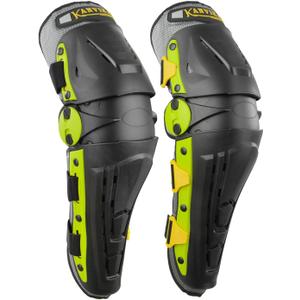 Motocross Knee Shin Guards for Adults Youth，Motorcycle Riding Knee Pads for Long Leg Protection. Adjustable Bendable Design for Mem Woman in Outdoor Sports, One Size (Black)