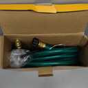 FANHAO Above Ground Irrigation Garden Sprinkler System, Metal Adjustable Garden Sprinkler Set, 360 Degree Large Area Coverage Irrigation Kit for Lawn, Patio, Flower Bed & Garden