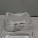 12 Pack Clear Plastic Storage Bins, Pantry Organizers and Storage, Clear Pantry Organizer Bins, Plastic Containers with Handle for Kitchen,Freezer,Cabinet,Closet,Bathroom Under Sink Storage (Medium)