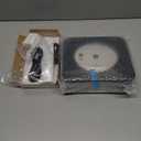 Gueray Portable CD Player, Bluetooth CD Kpop Player for Desktop with HiFi Sound Speaker, FM Radio CD Music Player for Home with Remote Control, Dust Cover, LED Screen, Support AUX/USB, Headphone Jack (Black)