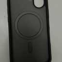 SUPFINE Magnetic for iPhone 17 Case (Compatible with MagSafe)(Military Grade Drop Protection) Translucent Matte Shockproof with Anti-Fingerprint Phone Cover,Black