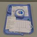 5in1 Visual Timer and Schedule Planner for Kids with ADHD & Autism – Learning Materials Bundle, Task Timer with Chore Chart Board for Kids, Sensory Products for Home, School (100+ Cards)