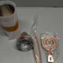 14-Piece Cocktail Shaker Set Bartender Kit with Black Stand, Bar Tool Set for Drink Mixing Bartending Kit Bar Sets Accessories: 750ml(25oz) Shaker, Jigger, Muddler, Cocktail Recipes (Rose Gold)